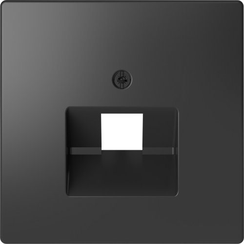 Лицевая панель Schneider Electric Merten D-Life для 1-м. розетки RJ45 антрацит картинка